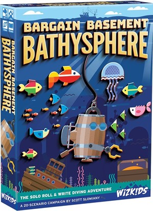 WZK87532 Bargain Basement Bathysphere Board Game published by WizKids Games