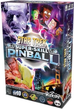 WZK87538 Super-Skill Pinball: 4-Cade Board Game Star Trek Edition published by WizKids Games