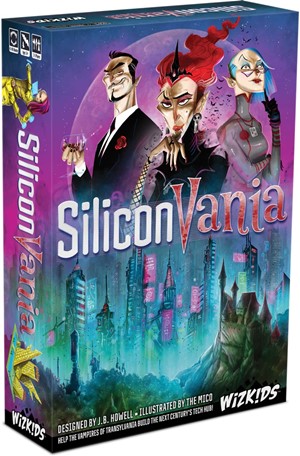 WZK87572 SiliconVania Board Game published by WizKids Games