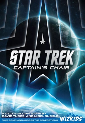 WZK87601 Star Trek: Captain's Chair Card Game published by WizKids Games