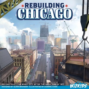 WZK87606 Rebuilding Chicago Board Game published by WizKids Games
