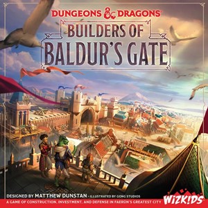WZK87619 Dungeons And Dragons Board Game: Builders Of Baldur's Gate published by WizKids Games