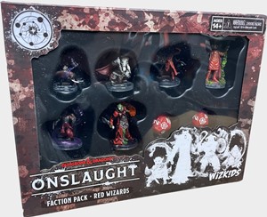 WZK89704 Dungeons And Dragons Onslaught: Red Wizards Faction Pack published by WizKids Games
