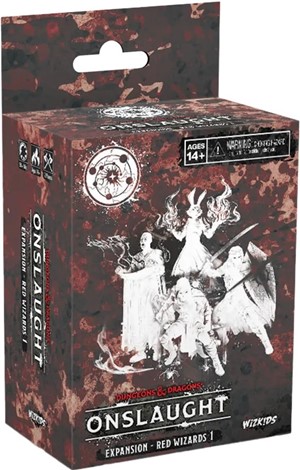 WZK89712 Dungeons And Dragons Onslaught: Red Wizards 1 Expansion published by WizKids Games