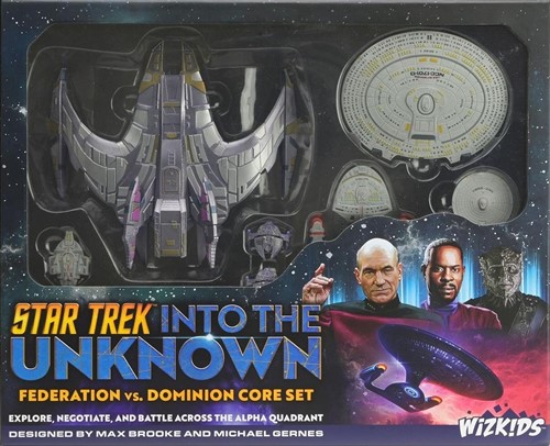 WZK89850 Star Trek: Into The Unknown - Federation Vs Dominion Core Set published by WizKids Games