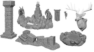 WZK90045 Pathfinder Deep Cuts Unpainted Miniatures: Pools And Pillars published by WizKids Games