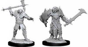 WZK90057S Dungeons And Dragons Nolzur's Marvelous Unpainted Minis: Dragonborn Male Paladin 3 published by WizKids Games