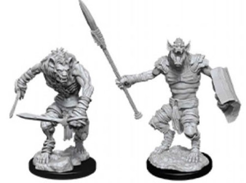 Dungeons And Dragons Nolzur's Marvelous Unpainted Minis: Gnoll And Gnoll Flesh Gnawer