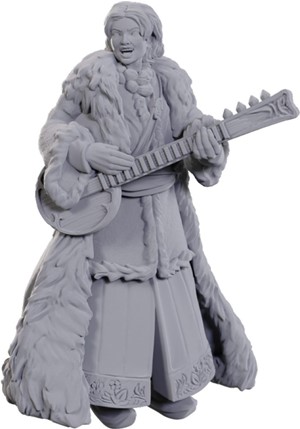 2!WZK90108 Dungeons And Dragons Nolzur's Marvelous Unpainted Minis: Ansalon Human Bard published by WizKids Games