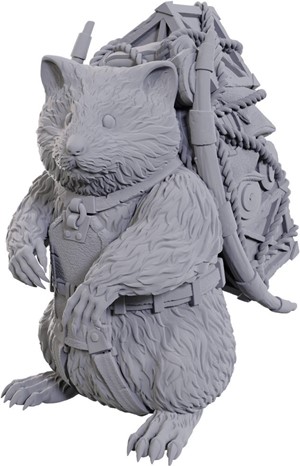 2!WZK90118 Dungeons And Dragons Nolzur's Marvelous Unpainted Minis: Giant Space Hamster published by WizKids Games