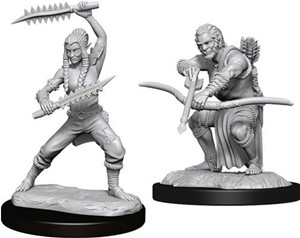WZK90238S Dungeons And Dragons Nolzur's Marvelous Unpainted Minis: Wildhunt Shifter Ranger published by WizKids Games