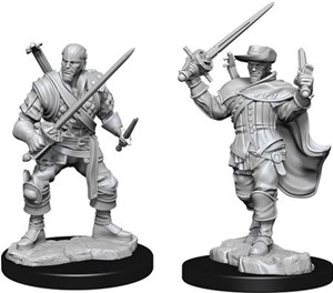 2!WZK90306S Dungeons And Dragons Nolzur's Marvelous Unpainted Minis: Human Bard Male published by WizKids Games