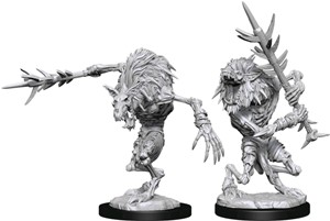 2!WZK90315S Dungeons And Dragons Nolzur's Marvelous Unpainted Minis: Gnoll Witherlings published by WizKids Games