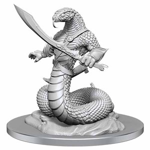 WZK90524S Dungeons And Dragons Nolzur's Marvelous Unpainted Minis: Yuan-ti Abomination published by WizKids Games