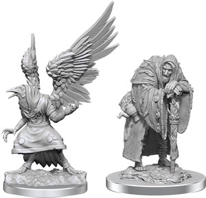 WZK90586S Dungeons And Dragons Nolzur's Marvelous Unpainted Minis: Wereravens published by WizKids Games