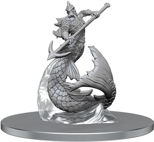 WZK90637S Dungeons And Dragons Nolzur's Marvelous Unpainted Minis: Merrow published by WizKids Games