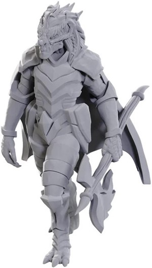 WZK90759 Dungeons And Dragons Nolzur's Marvelous Unpainted Minis: Dragonborn Of Tiamat published by WizKids Games
