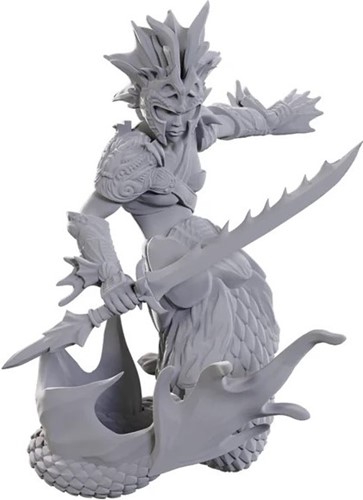 WZK90763 Dungeons And Dragons Nolzur's Marvelous Unpainted Minis: Merfolk Scout published by WizKids Games