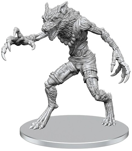 WZK90843 Pathfinder Deep Cuts Unpainted Miniatures: Meladaemon (Famine Daemon) published by WizKids Games