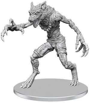 WZK90843 Pathfinder Deep Cuts Unpainted Miniatures: Meladaemon (Famine Daemon) published by WizKids Games