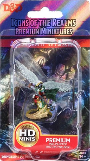 WZK93005S Dungeons And Dragons: Aasimar Female Wizard 2 Premium Figure published by WizKids Games