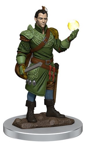 2!WZK93057S Dungeons And Dragons: Male Half-Elf Bard Premium Figure published by WizKids Games