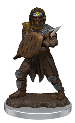 2!WZK93059S Dungeons And Dragons: Male Human Fighter Premium Figure published by WizKids Games
