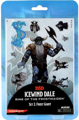 WZK94506 Dungeons And Dragons: Essentials 2D Miniatures: Icewind Dale: Rime Of The Frostmaiden - Frost Giant published by WizKids Games