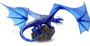 WZK96019 Dungeons And Dragons: Sapphire Dragon Premium Figure published by WizKids Games