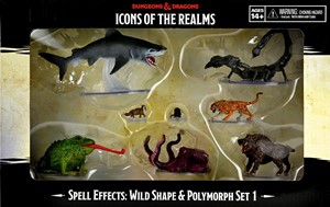 WZK96046 Dungeons And Dragons: Icons Of The Realms: The Yawning Portal Inn Wild Shape And Polymorph Set 1 published by WizKids Games