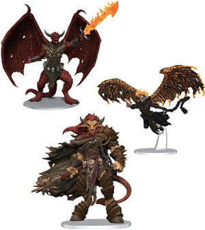 WZK96106 Dungeons And Dragons: Archdevils - Bael, Bel And Zariel published by WizKids Games