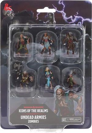 2!WZK96208 Dungeons And Dragons: Undead Armies - Zombies published by WizKids Games