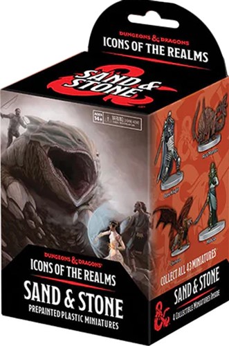 WZK96234S Dungeons And Dragons: Sand And Stone Booster Pack published by WizKids Games