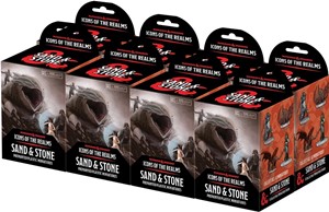 2!WZK96234 Dungeons And Dragons: Sand And Stone Booster Brick published by WizKids Games