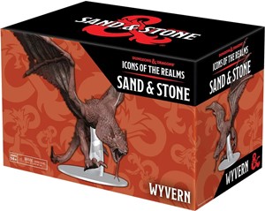 2!WZK96236 Dungeons And Dragons: Sand And Stone Wyvern Miniature published by WizKids Games