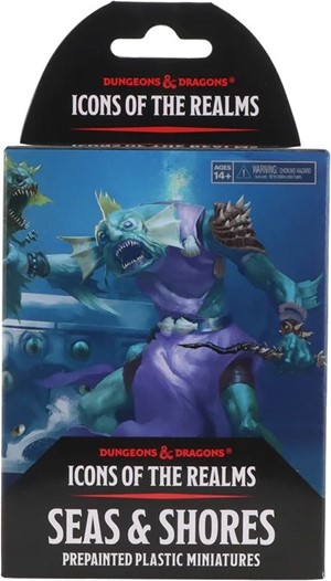 2!WZK96257S Dungeons And Dragons: Seas And Shores Booster Pack published by WizKids Games
