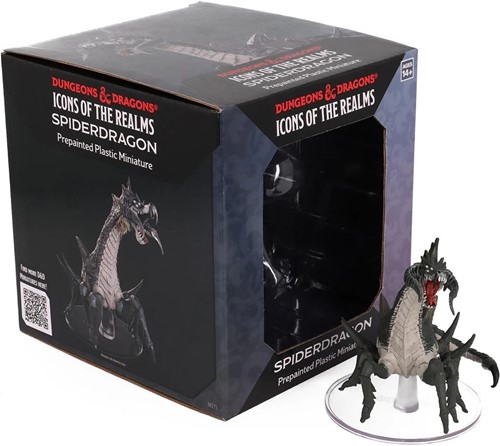 WZK96273 Dungeons And Dragons: Spiderdragon Miniature published by WizKids Games