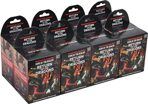 WZK96278 Dungeons And Dragons: Return Of The Dragons Booster Brick published by WizKids Games