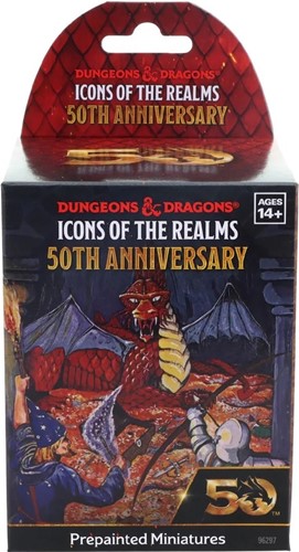 WZK96296S Dungeons And Dragons: 50th Anniversary Booster Pack published by WizKids Games