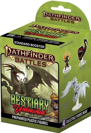 2!WZK97519S Pathfinder Battles: Bestiary Unleashed Booster Pack published by WizKids Games