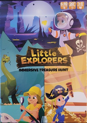 2!XDFXLEX Little Explorers Board Game published by XD Productions