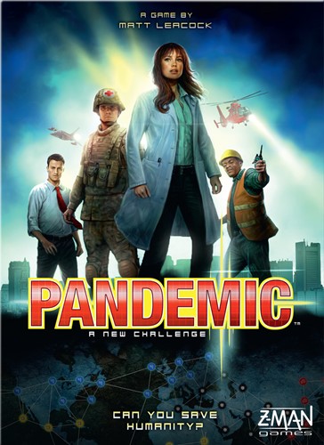 ZMG71100 Pandemic Board Game: 2013 Edition published by Z-Man Games
