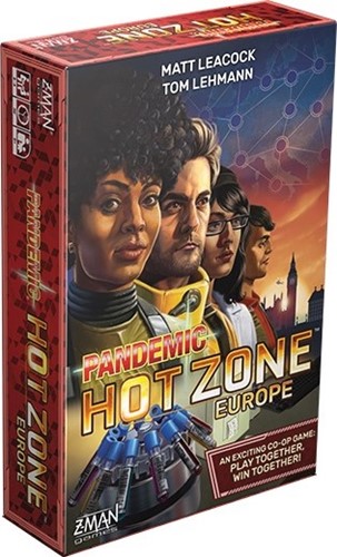 ZMG7142 Pandemic Board Game: Hot Zone Europe published by Z-Man Games