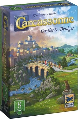 3!ZMGCARCAEXP2508 Carcassonne Board Game Expansion: Castles And Bridges (2025 Refresh) published by Z-Man Games