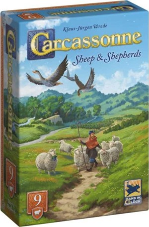 3!ZMGCARCAEXP2509 Carcassonne Board Game Expansion: Sheep And Shepherds (2025 Refresh) published by Z-Man Games