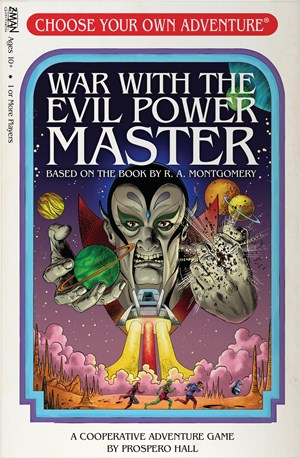 ZMGCYA02 Choose Your Own Adventure Board Game: War With The Evil Power Master published by Z-Man Games