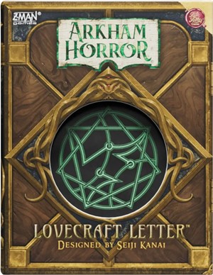 2!ZMGLLF0101 Arkham Horror: Lovecraft Letter Card Game published by Z-Man Games