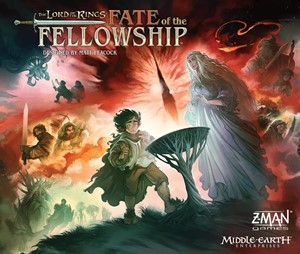 2!ZMGPSM0101 The Lord Of The Rings: Fate Of The Fellowship Board Game published by Z-Man Games