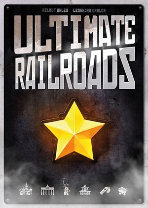 ZMGZH008 Ultimate Railroads Board Game published by Z-Man Games