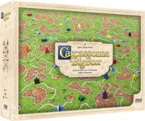2!ZMGZH010 Carcassonne Board Game: Big Box 2022 Edition published by Z-Man Games